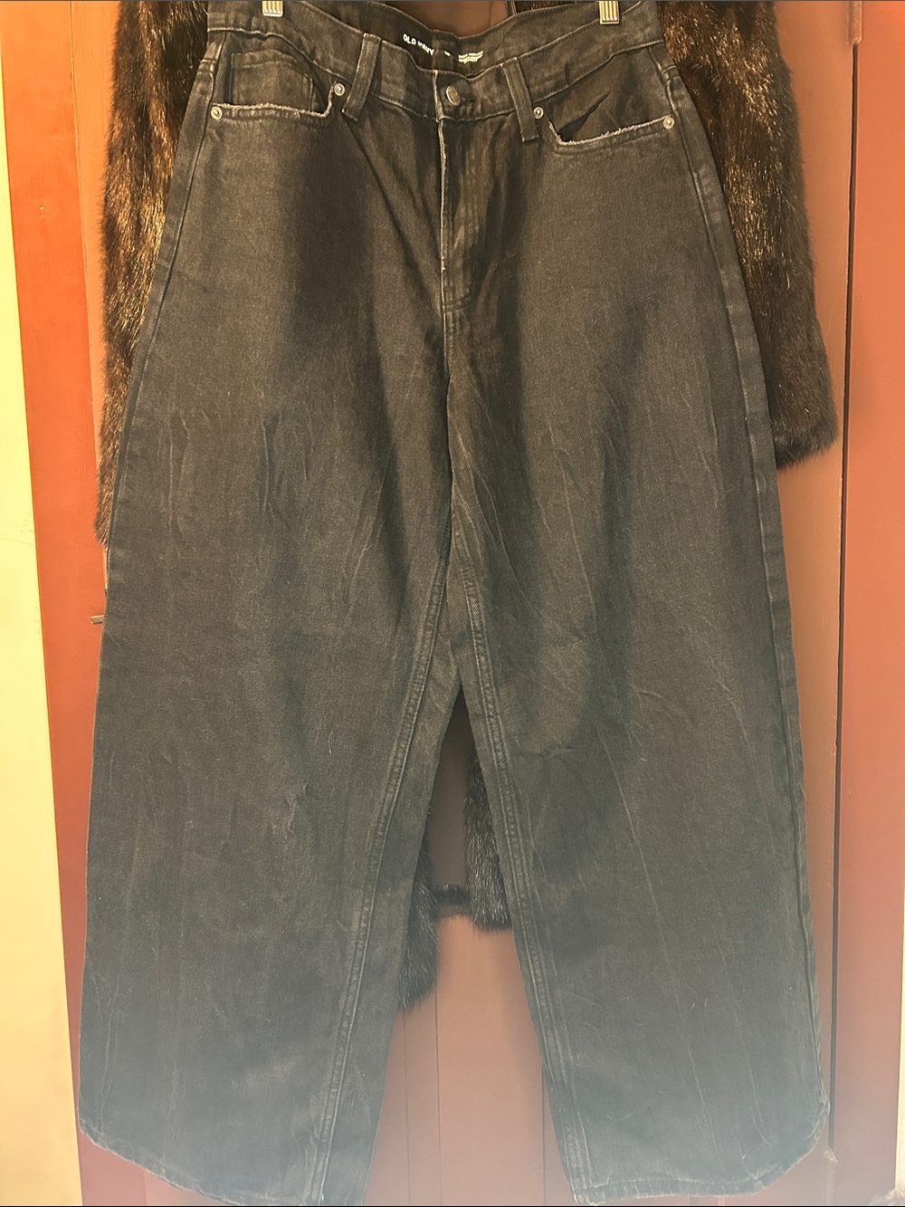 Old Navy Black super Wide-Leg Women's Jeans
